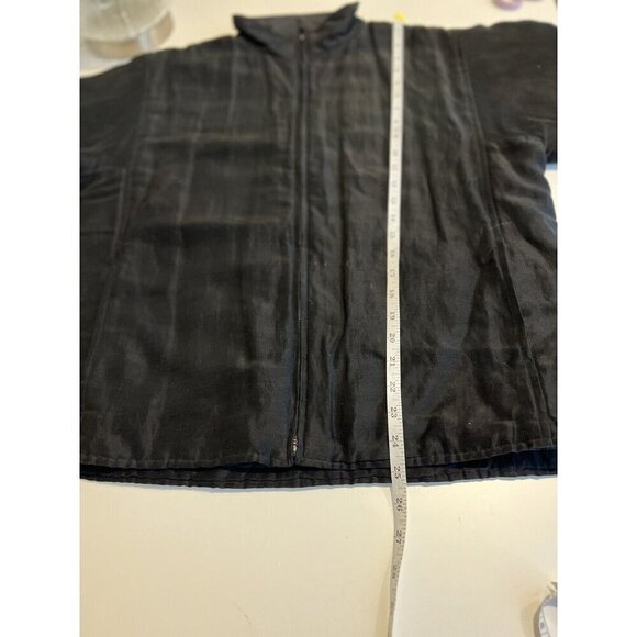 Eileen Fisher Women's Zip Up Jacket Medium Quiet Luxury Minimalist Grandma Core - Picture 5 of 6